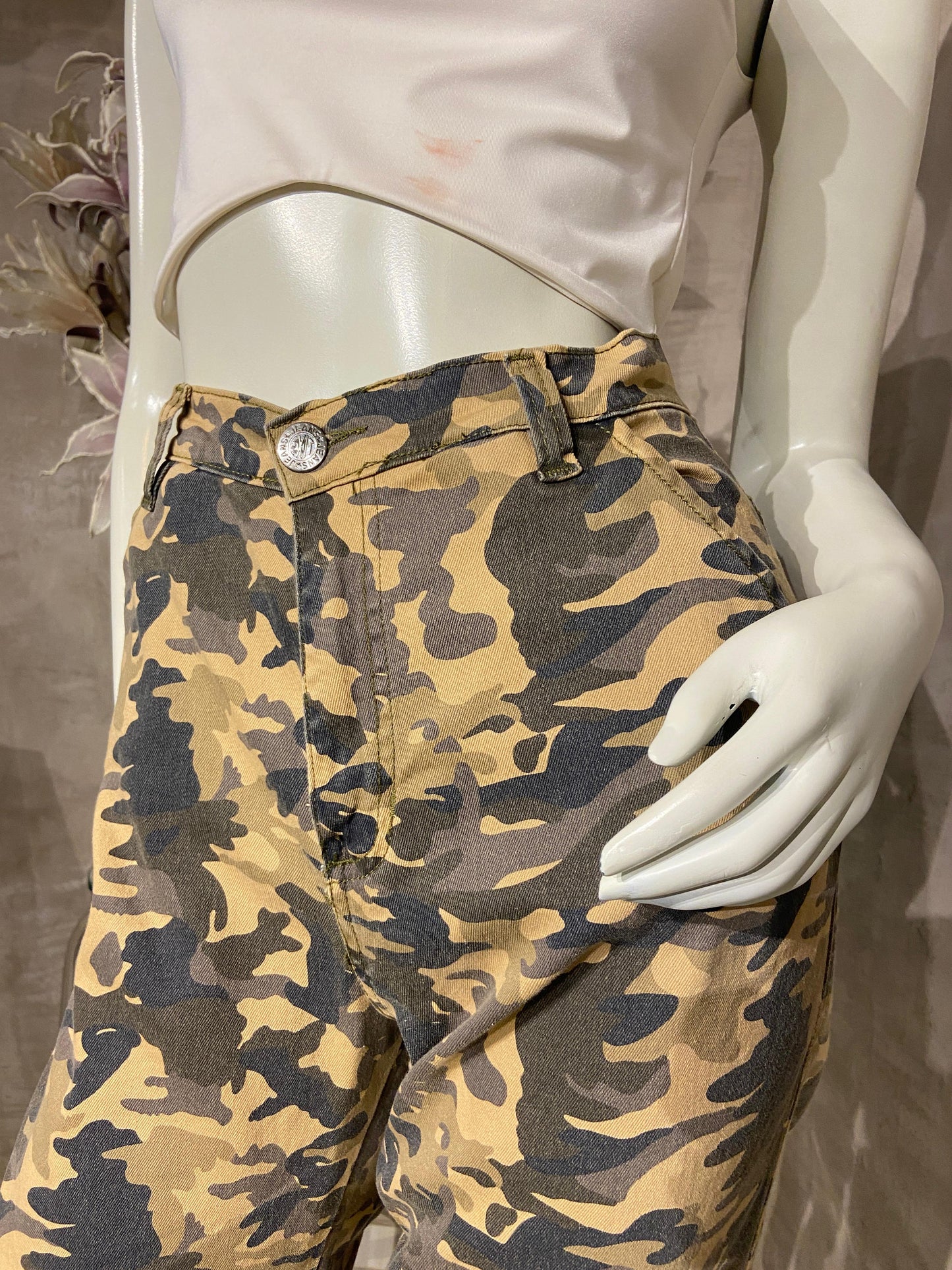 Pantalón Camuflado Amarillo