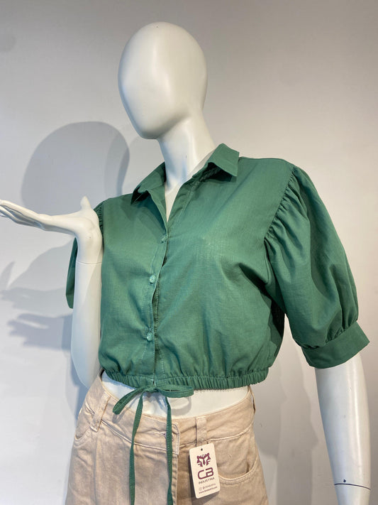 Camisera Laia verde